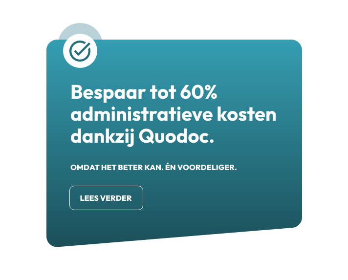 Bespraat tot 65 procent met Quodoc